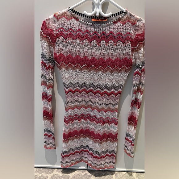 Missoni Dresses & Skirts - Missoni crochet dress with lurex. Never worn, brand new condition. Size 36.